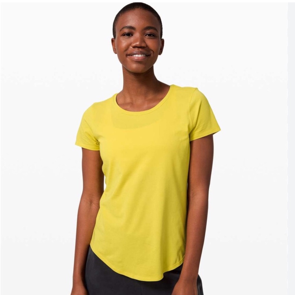 🌼Lululemon Love Crew III Solei Yellow Size 14